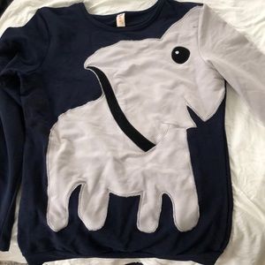 Elephant trunk long sleeve